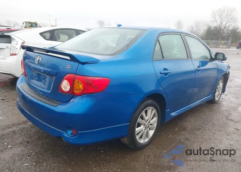 2010 Toyota Corolla S z USA, uszkodzony, nr VIN 2T1BU4EE2AC373556
